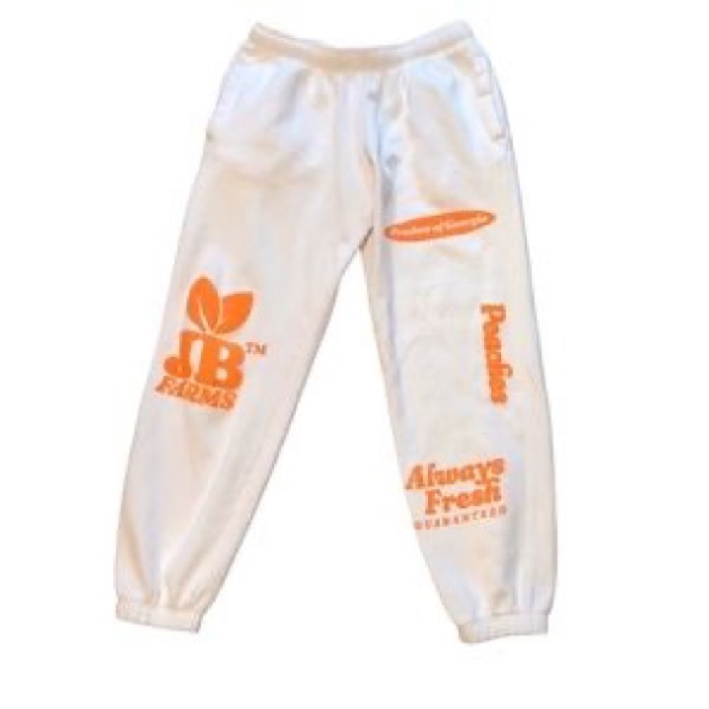 Justin Bieber, peaches, sweatpants, size large